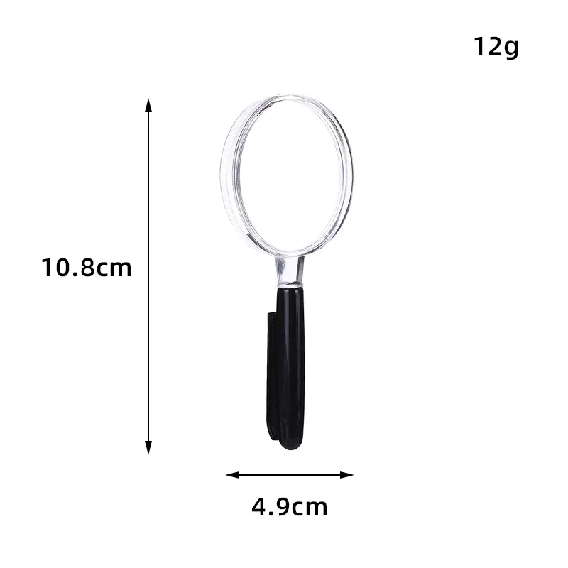 50mm Acrylic Handheld Magnifying Glass 4 50mm Acrylic Handheld Magnifying Glass - Image 4