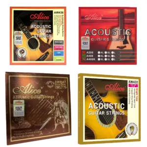 Alice Acoustic Guitar Strings Set 0.011-0.052 Stainless Steel