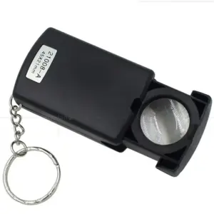 45X LED Magnifying Glass with Keychain 8 S91cd730ae000436cbd05d0249791e81dn
