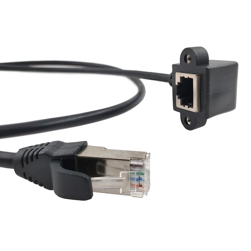 Black RJ45 Ethernet Extension Cable - 0.3m to 1.5m 5 Black RJ45 Ethernet Extension Cable - 0.3m to 1.5m - Image 5