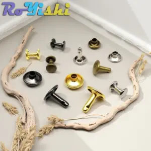 Iron Rivets Set for Leather and Crafts 11 S9237f29a6f984b04abc3fc963cb590a7m