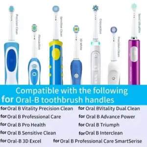Replacement Toothbrush Heads for Oral-B & Braun 14 S9278e56da2e8419487218b56db006353V