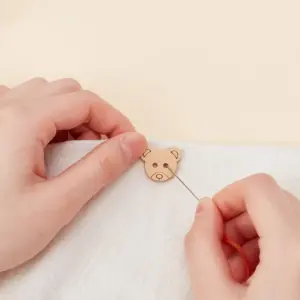 Wooden Bear Buttons Set of 50, 100, 200pcs 13 S92e8554af9834bccbeff0a9b5b30f87b0