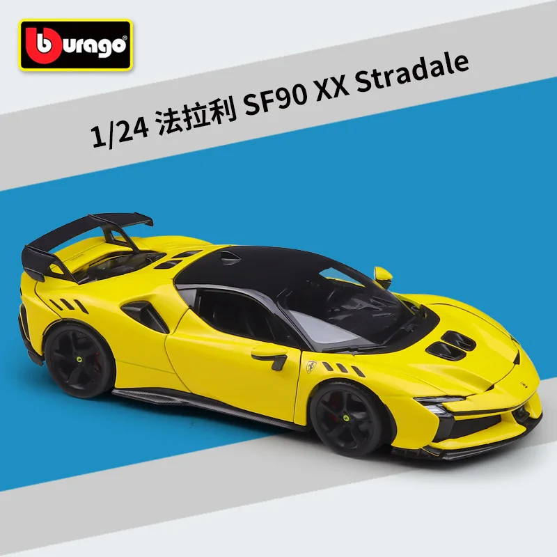 Ferrari SF90 XX Stradale 1:24 Diecast Model 8 Ferrari SF90 XX Stradale 1:24 Diecast Model - Image 8
