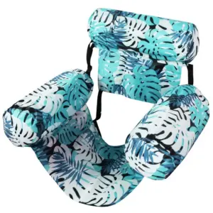 Vibrant Inflatable Floating Bed for Water Relaxation 18 S937d9f4393fc42de96385606c2589ce9B