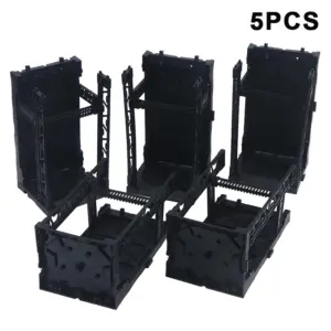 Modular Black Interlocking Display Bases Set 16 S940c28696fb547ed8cce8d7409158a29H