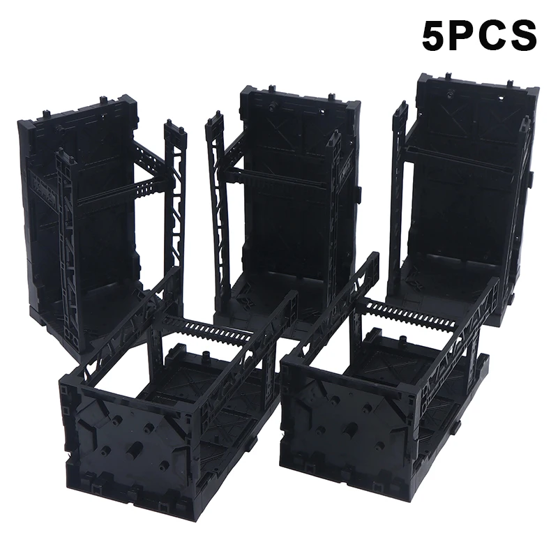 Modular Black Interlocking Display Bases Set 7 Modular Black Interlocking Display Bases Set - Image 7