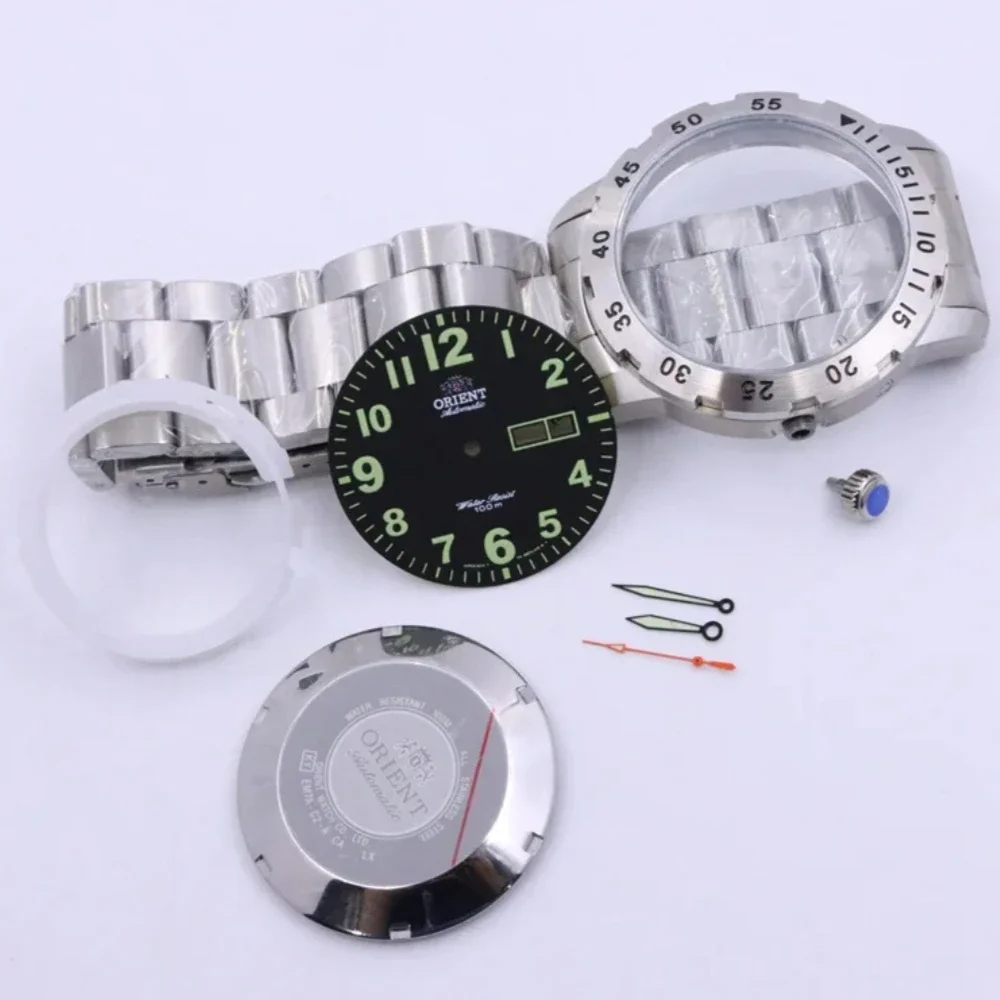 46mm Stainless Steel Watch Case for Orient 46941/46943 2 46mm Stainless Steel Watch Case for Orient 46941/46943 - Image 2