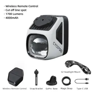 CYCLAMI CYC1700 Bike Headlight 1700 Lumens 15 S94337af838594d80b400c7c89e052160q