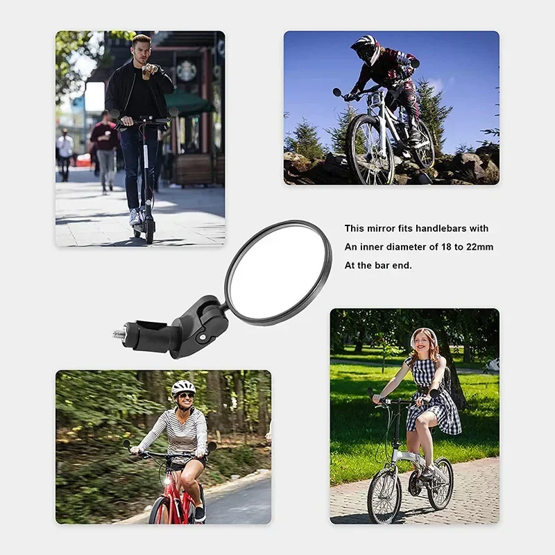 Universal Adjustable Bicycle Mirror for Road and MTB 3 Universal Adjustable Bicycle Mirror for Road and MTB - Image 3