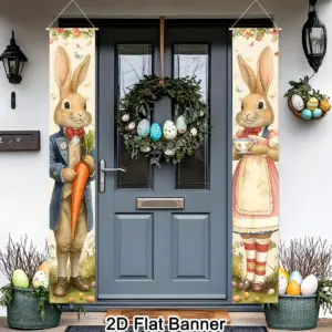Easter Bunny Door Banners Set of Two 9 S9455792616564a9d95a410e17b801129E