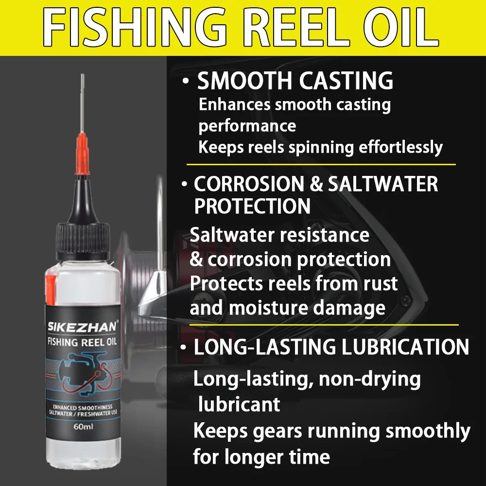 Premium Saltwater and Freshwater Fishing Reel Lubricant 4 Premium Saltwater and Freshwater Fishing Reel Lubricant - Image 4