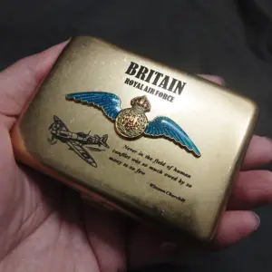 Royal Air Force Pilot Badge Cigarette Case 9 S94dd4b6d7c6d4e10aa143eabb86404dbw
