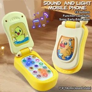 Colorful Children's Music Mobile Phone for Kids 17 S94e6457cad154b80a015da0749946d21S