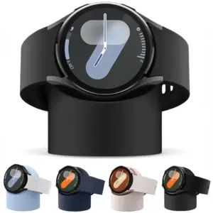 Silicone Charging Stand for Galaxy Watch 8/7/6/5 11 S94ea93ed1b8642b4a465f622d29ca801o