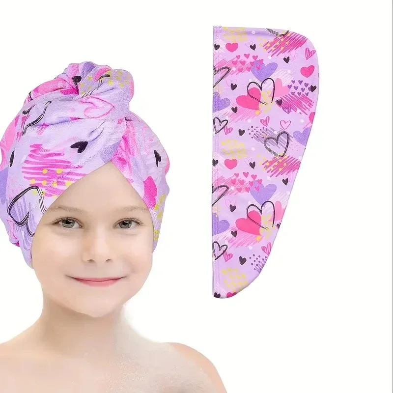 Vibrant Microfiber Hair Towel Cap in Assorted Designs 9 Vibrant Microfiber Hair Towel Cap in Assorted Designs - Image 9