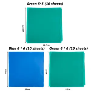 Durable 10-Pack Dental Dam Sheets for Safety 14 S96432528bfa945238e7199748d7f9d414