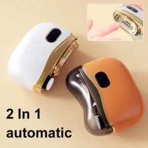 Stylish 2-in-1 Electric Nail Clipper & Polisher 12 S96538496d5ad4bf9825ce34eb77d3b38U