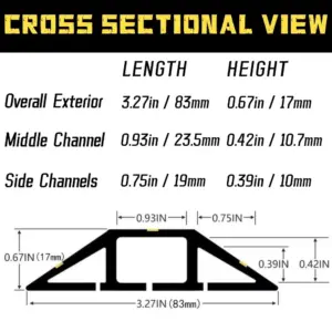 Garage Door Sealing Strip with Safety Lines 11 S96568239b9d747f3bee80a22c9731f068