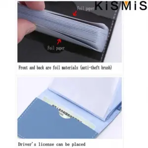 Leather RFID Card Holder by KISMIS 13 S96887b24c2fe4d8bb146c908ed4142edn
