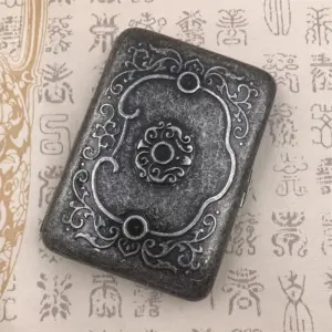 Vintage Brass Dragon Cigarette Case with Embossed Design 12 S96b3ee4d97f84950840776d30544bc90r