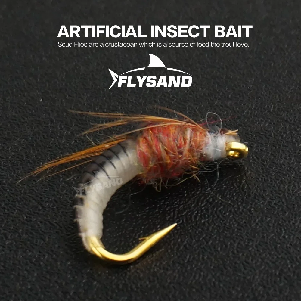 Lifelike Crustacean Scud Fly Fishing Lures Set 2 Lifelike Crustacean Scud Fly Fishing Lures Set - Image 2