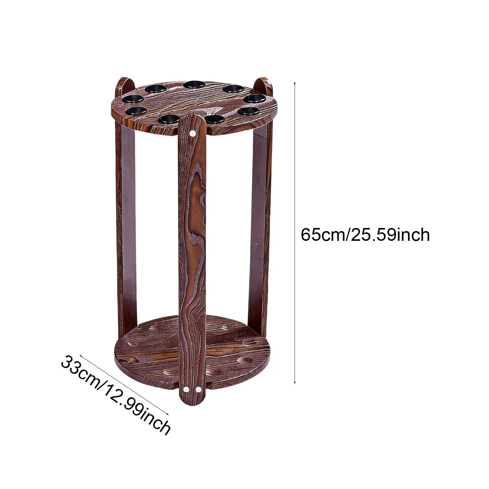 Elegant Wooden Pool Cue Rack by Sunnimix 6 Elegant Wooden Pool Cue Rack by Sunnimix - Image 6