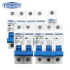 TOMZN TOB1-63H 6kA 3-63A 4-Pole Miniature Circuit Breaker