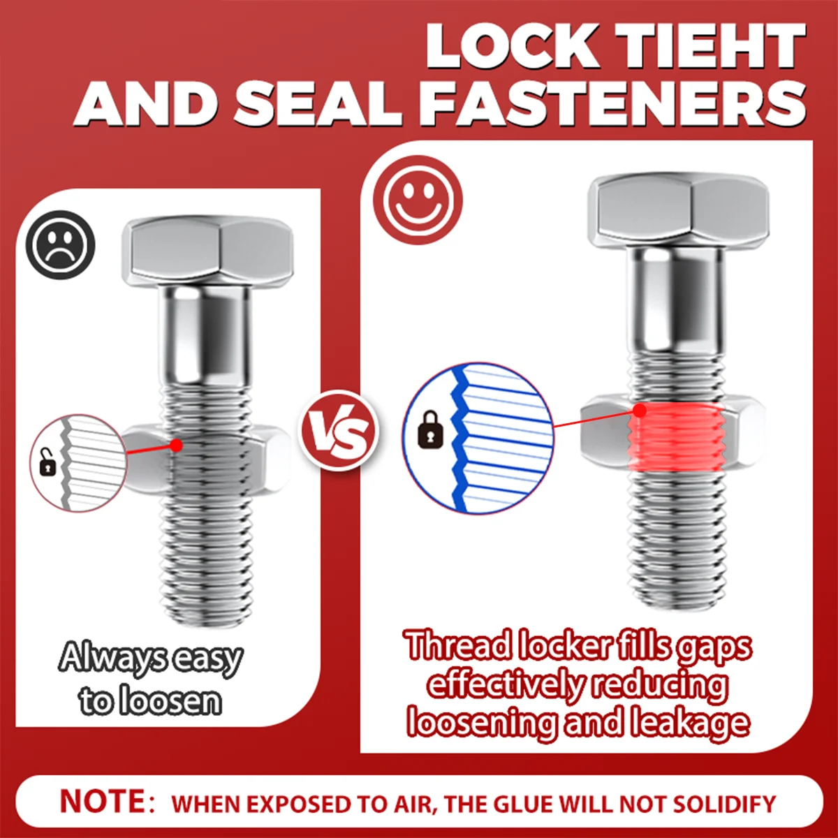 JXUX Threadlocker 243/271 for Metal Fasteners 5 JXUX Threadlocker 243/271 for Metal Fasteners - Image 5