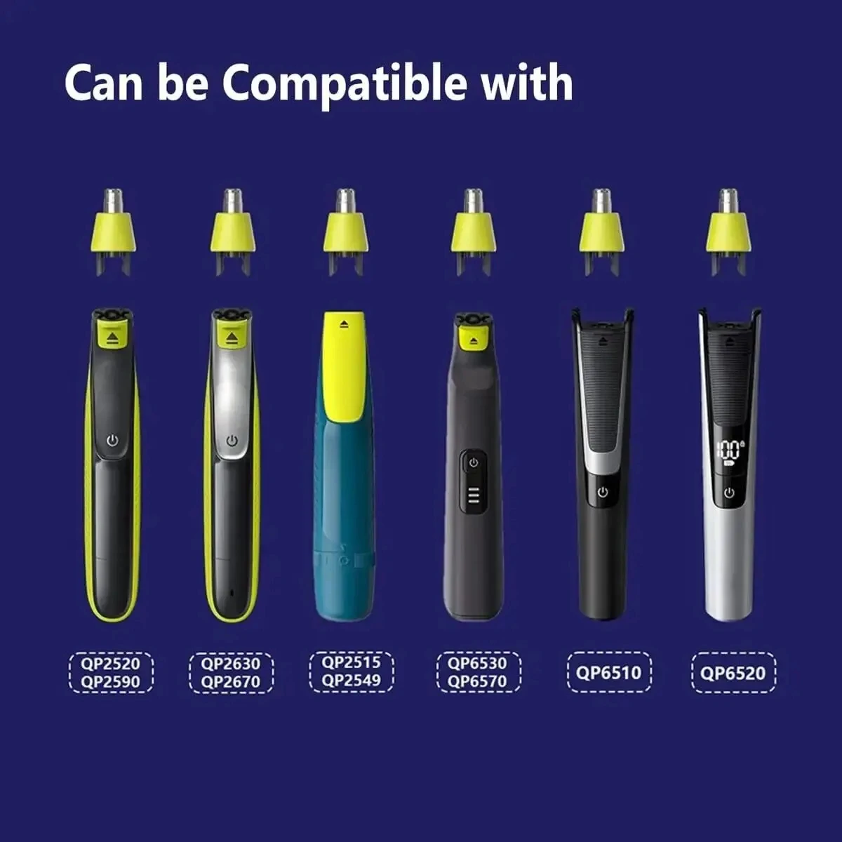 Stainless Steel Grooming Blades Set for Norelco 4 Stainless Steel Grooming Blades Set for Norelco - Image 4