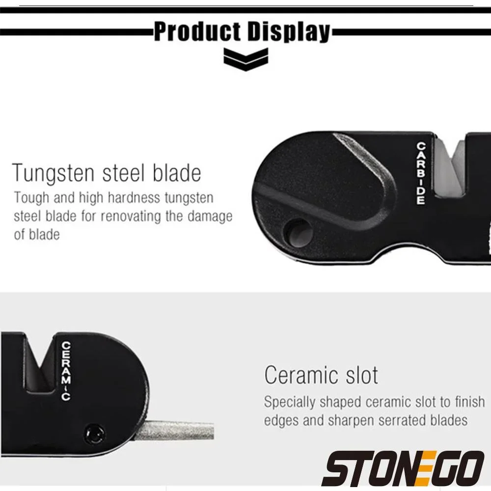 Compact Black Multifunctional Sharpening Tool 3 Compact Black Multifunctional Sharpening Tool - Image 3