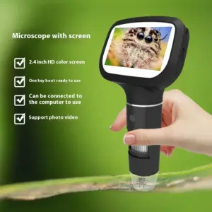 Portable Mobile Phone Microscope 1600X 7 S97a239cab560459e883bd59b2aaae5baO