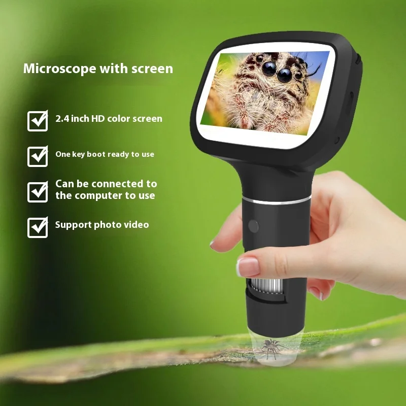 Portable Mobile Phone Microscope 1600X 3 Portable Mobile Phone Microscope 1600X - Image 3