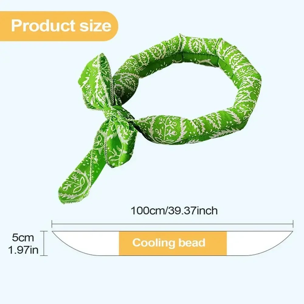 Vibrant Pet Cooling Scarf for Summer 6 Vibrant Pet Cooling Scarf for Summer - Image 6