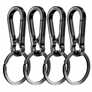 Metal Carabiner Keychains Set of Four 15 S985f390f73da4d45b7c70a09083cc38dK