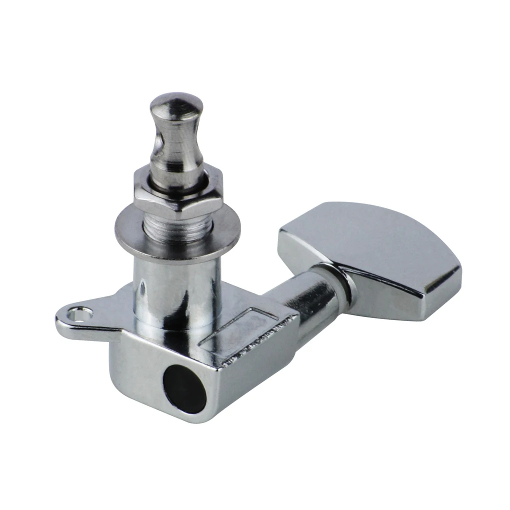 Six Metal Guitar Tuning Pegs for Electric & Acoustic 4 Six Metal Guitar Tuning Pegs for Electric & Acoustic - Image 4