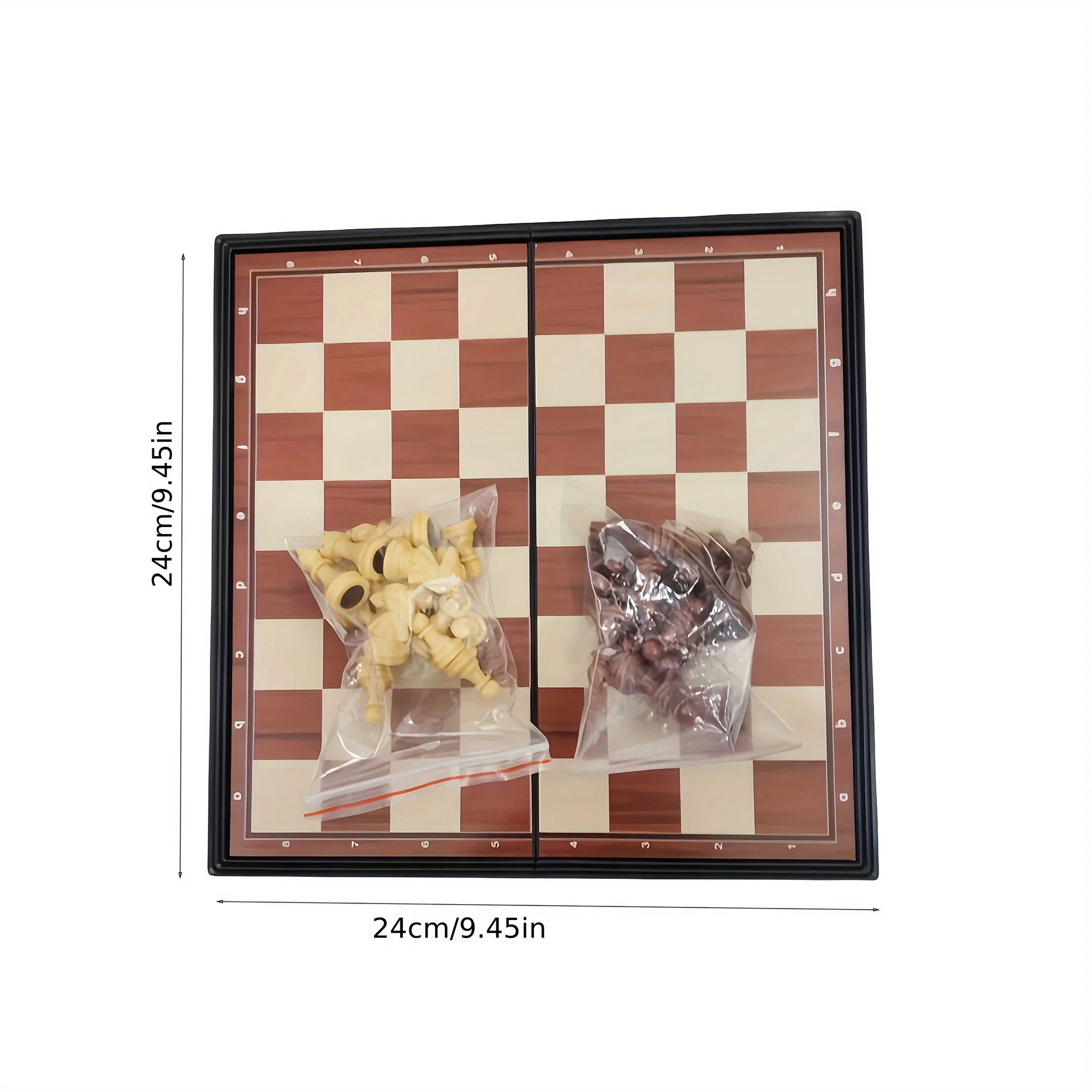 Magnetic Folding Chessboard with Weighted Pieces 3 Magnetic Folding Chessboard with Weighted Pieces - Image 3