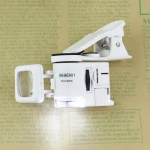 Portable Clamp Microscope with 20x & 60x Magnification 6 S98e15365fc45424982ccb78336ff37fdk