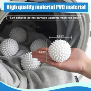 Colorful Reusable Laundry Dryer Balls Set 10 S98f196e3067d452e90f6635563b23132O