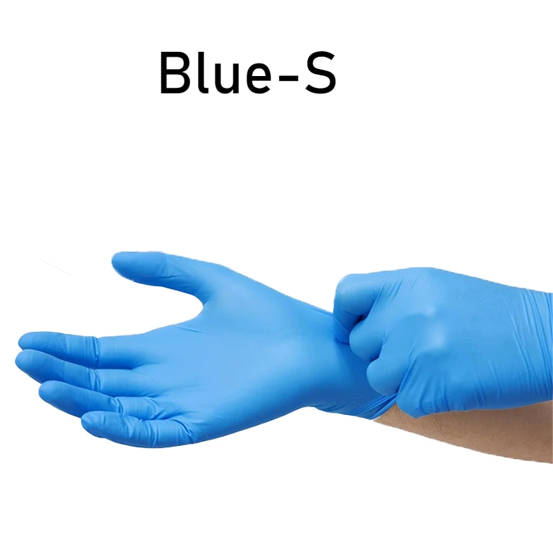 Vibrant Blue Nitrile Gloves 50/100 Pcs 10 Vibrant Blue Nitrile Gloves 50/100 Pcs - Image 10