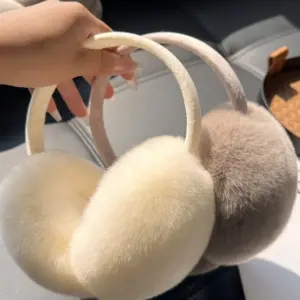 Foldable Plush Earmuffs for Women 12 S991515c8f86249ec977148ed35b3b3bae