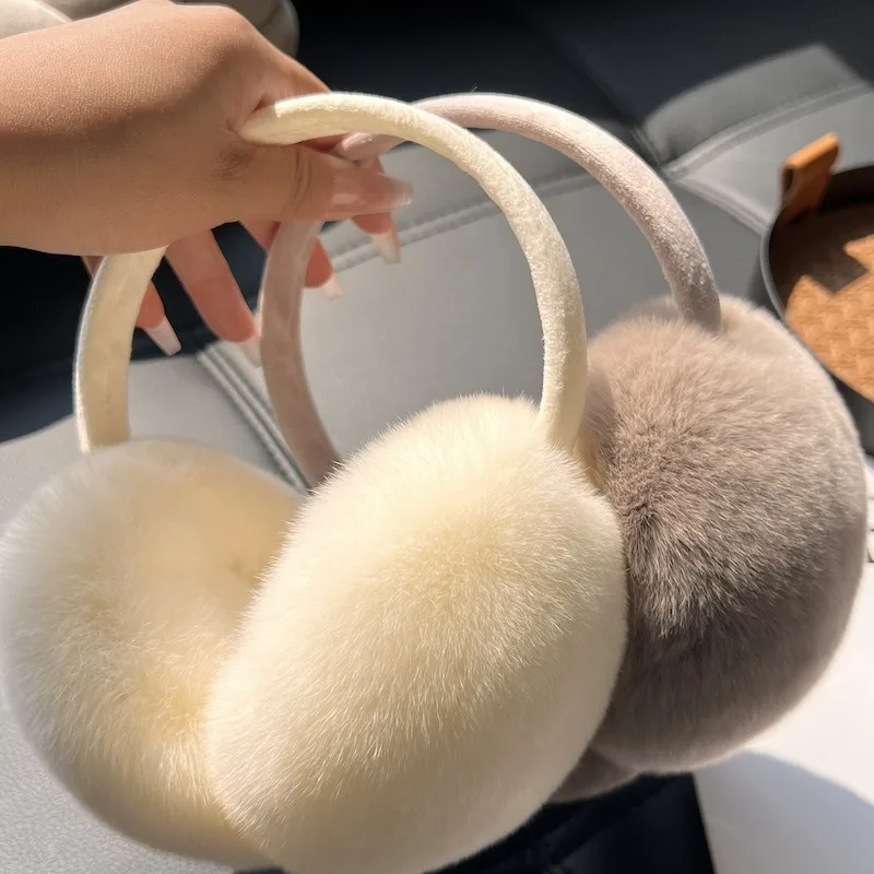 Foldable Plush Earmuffs for Women 3 Foldable Plush Earmuffs for Women - Image 3