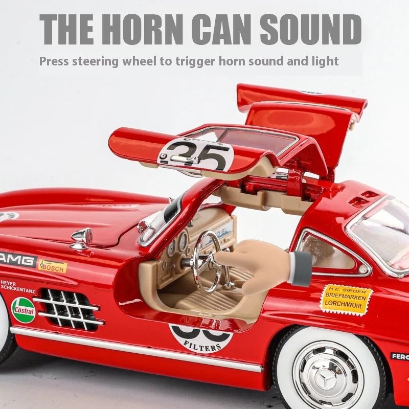 1:24 Mercedes-Benz 300SL Model Car 2 1:24 Mercedes-Benz 300SL Model Car - Image 2