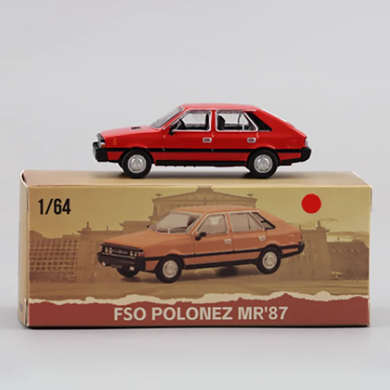 Bright Red FSO Polonez Collector Model 5 Bright Red FSO Polonez Collector Model - Image 5