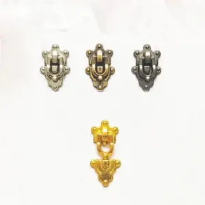 Vintage Mini Metal Locks for Crafts 12 S99952442ef7544c2804fe9ef7cba54feN