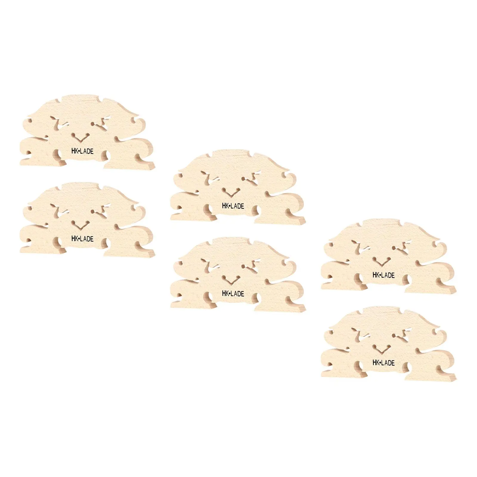 Morin Khuur Bridge Set with Intricate Patterns 3 Morin Khuur Bridge Set with Intricate Patterns - Image 3