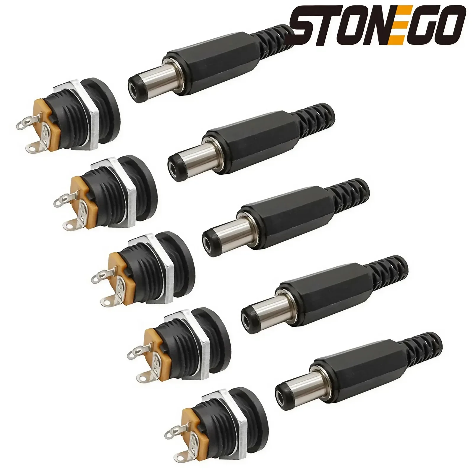 12V DC Power Connector Set, 5 pcs 6 12V DC Power Connector Set, 5 pcs - Image 6