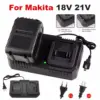 Dual Slot Makita Battery Charger 18V/21V