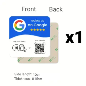 Programmable NFC Card for Google Reviews 16 S9a64b73c88ef4ba981649d12bf6718f3Q