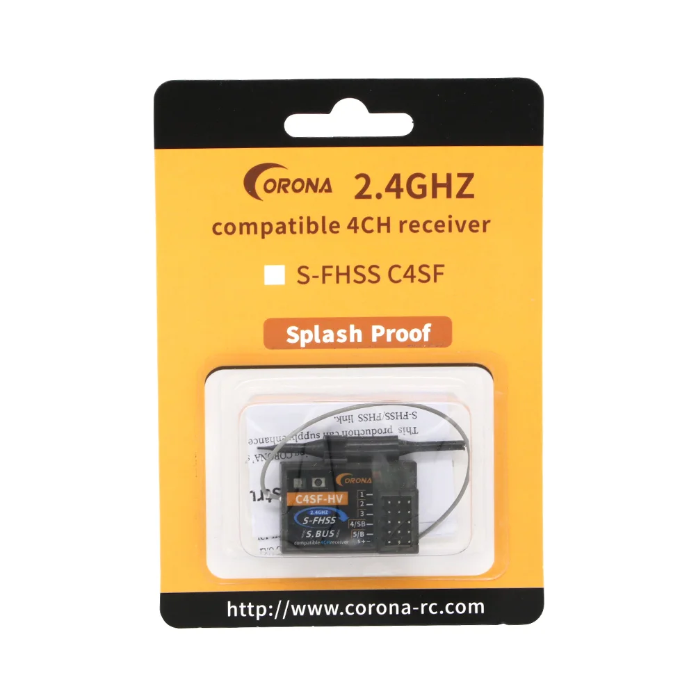 CORONA RC C4SF 4-Channel Receiver for RC Vehicles 6 CORONA RC C4SF 4-Channel Receiver for RC Vehicles - Image 6